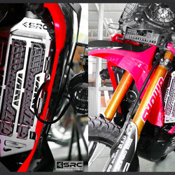 การ์ดหม้อน้ำ SRC CRF250RALLY Stainless