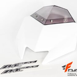 ชิวหน้า ACHI สีขาว FOR YAMAHA M-SlAZ