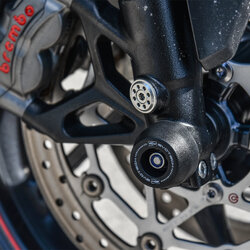 กันล้มล้อหน้า Evotech สำหรับ Triumph Street Triple 765