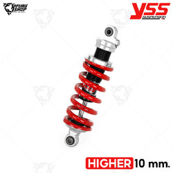 โช๊คหลังแต่ง YSS ECO LINE HIGHER 10 mm. (ME302-250T-15-85) : for KAWASAKI KSR 110 '05-'14