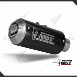 ท่อมอเตอร์ไซค์ MIVV MK3 CARBON FOR YAMAHA R6 2017+ ท่อแต่ง ท่อสูตร ท่อบิ๊กไบค์ ท่อBigbike ท่อไอเสีย