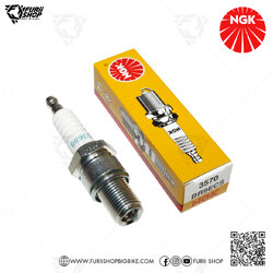 หัวเทียน NGK BR9ECS ขั้ว Nickel ใช้สำหรับมอเตอร์ไซค์ 2 จังหวะ KR150K, NSR150SP, Phantom150 (รุ่นตูดถอดไม่ได้) (1 หัว