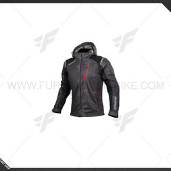 เสื้อแจ็คเก็ต KOMINE Jk-135 protect full M-parka black