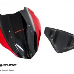 ชิวหน้า MOTOZAA ทูโทน ลายเรียบ FOR HONDA CB650F