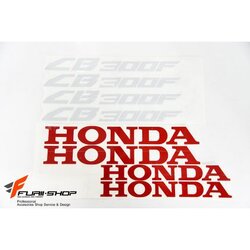 สติ๊กเกอร์ขอบล้อใน สีแดง ขาว FOR HONDA CB300F