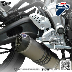 ท่อมอเตอร์ไซค์ Termignoni Titanium : for Yamaha FZ07/MT07 2015-2019