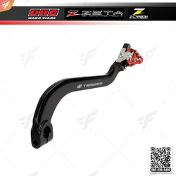 สินค้า ZETA TRIGGER BRAKE PEDAL CRF1000L '16-RED (ZE90-7082)
