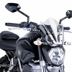ชิวหน้า PUIG ทรงต่ำ สีใส FOR YAMAHA MT07