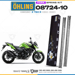 สปริงโช้คหน้า Ohlins 08724-10 For Kawasaki Z 750 R 2011-2012