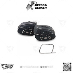 กระเป๋า HEPCO & BECKER : Buffalo Big Custom C-Bow Saddlebag Buffalo Big Custom Side Bag 35 Liters/Pair Black
