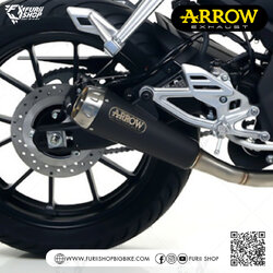 ท่อมอเตอร์ไซค์ Arrow Moto GP Black : for Yamaha MT15 2019-2020