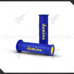 ปลอกแฮนด์ Domino Racing รุ่น A 250 สี น้ำเงิน-เหลืง ปี 2020