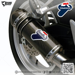 ท่อมอเตอร์ไซค์ Termignoni Slip on Carbon With Carbon End : for Honda CBR250 Old-2016