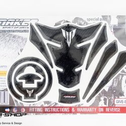 กันรอยถัง มอเตอร์ไซค์ บิ๊กไบค์ ฝาถังน้ำมัน MT-03