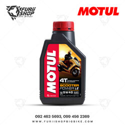 น้ำมันเครื่อง Motul Scooter Power LE 4T 5W40 1 ลิตร