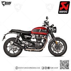 ท่อแต่ง Akrapovic Slip On : for Triumph Thruxton R