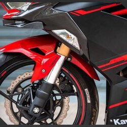 ครอบโช็คหน้า MOTOZAAA FOR KAWASAKI NINJA400