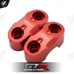 ประกับตุ๊กตาแฮนด์ 22mm. GTRS PCX-150,160/MONKEY-125/GROM-125/CT-125/ZOOMER แดง