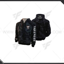 เสื้อแจ็คเก็ต YAK RYDER ดำ พราง