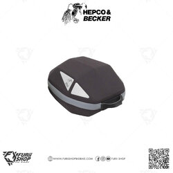 กระเป๋า HEPCO & BECKER : Royster Tankbag Daypack 5.5 Itr. black with grey zipper Black