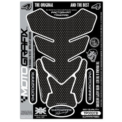 กันรอยกลางถังน้ำมัน Plain Quadrapad Carbon