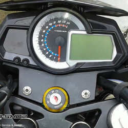 ครอบสวิตกุญแจ MOTH สีทอง FOR BENELLl TNT300