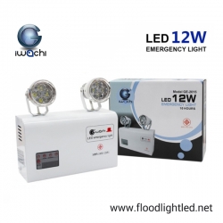 โคมไฟฉุกเฉิน 12w ยี่ห้อ IWACHI ดวงไฟสามารถปรับได้ 360 องศา