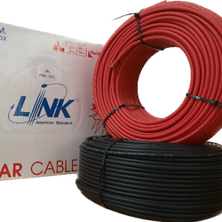 สายไฟโซล่าเซลล์ LINK PV1-F 6 ตร.มม. ยาว 100 เมตร ของแท้