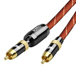 ขาย ERTK Coaxial Audio RCA to RCA สาย Coaxial รุ่นพิเศษ เพิ่มหัวกรอง Noise
