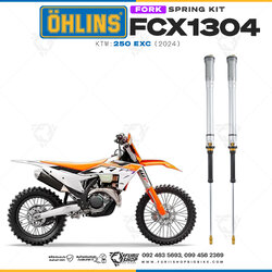 สปริงโช้คหน้า Ohlins FCX1304 For KTM 250 EXC 2024