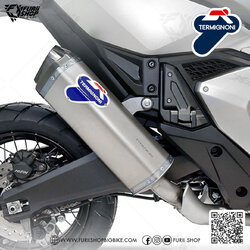 ท่อมอเตอร์ไซค์ Termignoni Slip on Titanium-Carbon : for Honda XADV 2017-2018