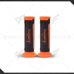 ปลอกแฮนด์ Domino Racing รุ่น A 350 สี ดำ-ส้ม ปี 2020 รหัส A35041C4570C7-0