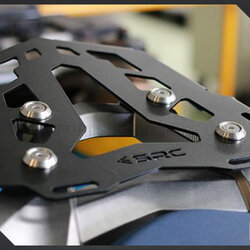 แร็คหลัง SRC สีดำ Honda Africa Twin