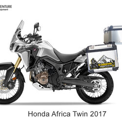 กล่องข้าง ปี๊บ 3 ใบ พร้อมแร็ค และเพลท K2 PRO 41L & 40L FOR HONDA Africa Twin