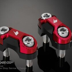ตุ๊กตาแฮนด์ BIKERS FOR ฮอนด้า HONDA MSX BAR CLAMP SET แดง