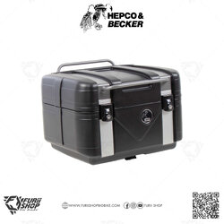 กล่องหลัง HEPCO & BECKER : Gobi Top Case 42L. Black Edition