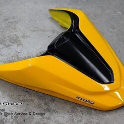 ครอบเบาะ STORM Rider(สตรอมไรเดอร์) สีเหลือง FOR HONDA CB650F/CBR650F