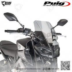 ชิลด์หน้า Puig Windshield Touring : for Yamaha FZ09/MT09 2017-2019