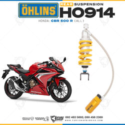 โช๊คหลัง OHLINS HO914 FOR Honda CBR500R โช๊ค โช๊คแต่ง โช๊คมอเอตร์ไซค์