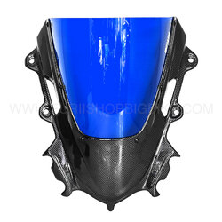 ชิวหน้าลายเคฟล่า MOTOZAAA สีน้ำเงิน FOR YAMAHA R15 2017