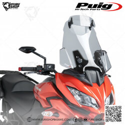ชิลด์หน้า Puig Windshield Touring 2 Steps : for Kawasaki Versys 650 2015-2021