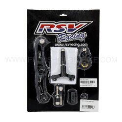ขาจับกันสะบัด RSV สีดำ FOR KAWASAKI Z800