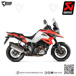 ท่อแต่ง Akrapovic Slip on Titanium : for Suzuki Vstorm 1050 2020-2022