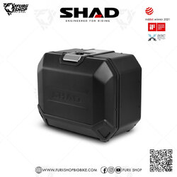 กล่องข้าง SHAD TR47L (ซ้าย) Black ขนาด 47 ลิตร (สามารถเก็บหมวกกันน็อคได้)