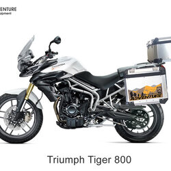 กล่องข้าง ปี๊บ 3 ใบ พร้อมแร๊ค&เพลท K2 PRO 41Lหลบท่อ & 40L FOR Triumph Tiger 800 ท่อแต่ง ท่อสูตร ท่อบิ๊กไบค์ ท่อBigbike ท่อไอเสีย