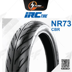 ยางขอบ 17 ยางมอเตอร์ไซต์ IRC(ไออาร์ซี) NR73 (S TL)CBR ยางหลัง 100/80 -17 ยางบิ๊กไบท์ ยางBigbike Mototire