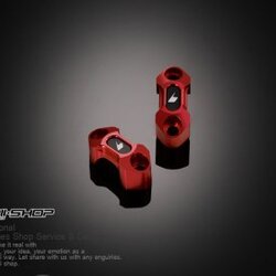 ประกับแฮนด์ BIKERS FOR HONDA MSX ROLATING BAR CLAMP แดง