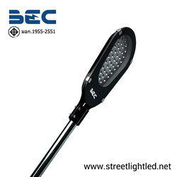 โคมไฟถนนled 25w รุ่น Viking ยี่ห้อ BEC (แสงส้ม)