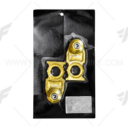 หางปลายกสปูน RSV สีทอง FOR HONDA CB650F CBR650F