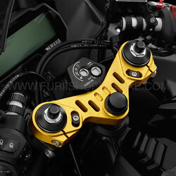 แผงคอ BIKERS สีทอง FOR YAMAHA R15 2017